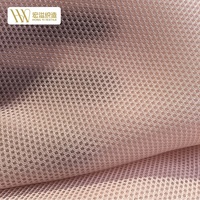 Tissu en maille 3D respirant et léger 100 % polyester, teint écologiquement aux couleurs personnalisées, anti-humidité, pour empeignes et semelles de chaussures