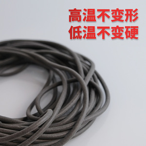 Foamed Round Strip Silicone Rubber High Temperature Resistance Sealing Strip For Mechanical Cabinet Doors And Windows - Product Image 4