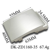 Custom ized Plain Automatic Rubber Mechanism Schnell verschluss Lock Blank Belt Metall material für männliche formelle Lederriemen