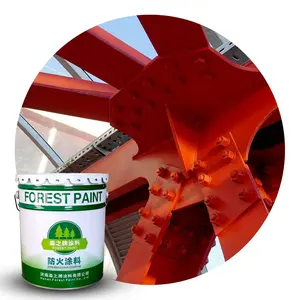 Competitive Price Fire Protection Paint Good Quality Indoor Intumescent Waterbased Fire Retardant Coating For Steel Structure