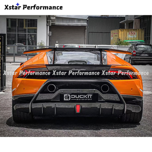 Pare-chocs arrière en fibre de carbone sèche de style <span class=keywords><strong>Performante</strong></span> pour Lamborghini <span class=keywords><strong>Huracan</strong></span> LP580 LP610-4 Kit carrosserie - Product Image 2