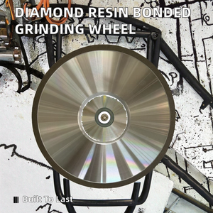 Disco de Diamante con Resina <span class=keywords><strong>JR</strong></span> D100, Grosor de 0.188 pulgadas, Grano 100S, para Desbarbado y Pulido Abrasivo - Product Image 3