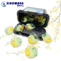 Koreanische Waschmittelkapseln 3-in-1 4-in-1 5-in-1 Organische Waschmittel-Pods Moderner Seifenbehälter 10g 12g 15g