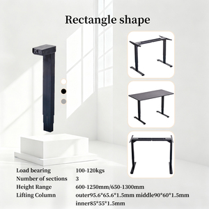 Pied <span class=keywords><strong>de</strong></span> bureau intelligent réglable en hauteur, pied <span class=keywords><strong>de</strong></span> <span class=keywords><strong>table</strong></span> à 2-3 niveaux, colonne <span class=keywords><strong>de</strong></span> levage électrique pour bureau surélevé - Product Image 5