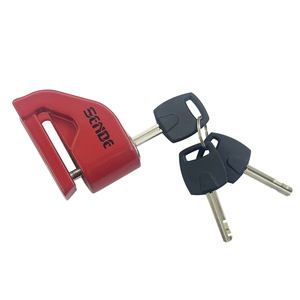 Kunci Sepeda Motor Anti Maling dengan Kunci, Kunci Cakram Sepeda Motor Anti Maling dengan <span class=keywords><strong>Alarm</strong></span> Keamanan, Aksesoris Sepeda - Product Image 4
