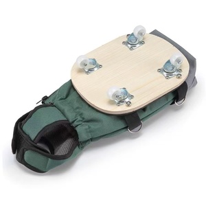 Planche à roulettes réglable pour animaux de compagnie avec <span class=keywords><strong>sac</strong></span> de transport protecteur pour chiens et chats paralysés, roues universelles silencieuses, aide à la mobilité - Product Image 5