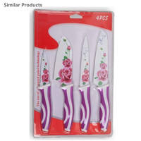 Couteaux utilitaires en acier allemand Chef de cuisine Couteaux utilitaires pour tranches de pain Fruits Spécial Pp Block Couteau d'office multifonctionnel Ciseaux