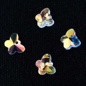 Qiao Multi formato stella guscio cuore farfalla ciondolo di cristallo delicato affascinante per la decorazione di accessori di gioielli - Product Image 4