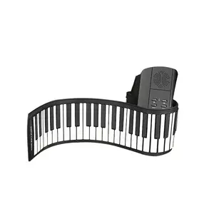 전문 키보드 스튜디오 디지털 피아노 61 핸드 롤업 피아노 악기 어린이 미디 피아노