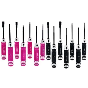 Juego de 7 Destornilladores Hexagonales de 1.5, 2.0 y 2.5 mm, Llaves para Tuercas, para Helicópteros RC Wltoys, Traxxas, <span class=keywords><strong>Axial</strong></span>, Autos, Aviones, Drones FPV - Product Image 1