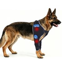Attelle de coude pour chien de sport, motif uni, pour le soutien du hygrome, 4 pièces, gel chaud/froid, soulagement de l'arthrite, récupération post-chirurgicale