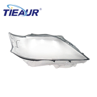 TIEAUR Abat-jour en verre trempé transparent pour phare de voiture, couvercle de lentille en PC pour RX450 2013-2015