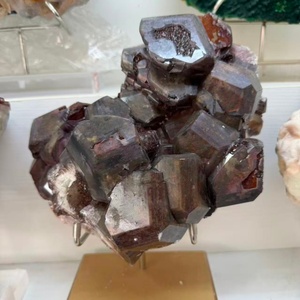 Cristalli di Calcite Marrone Grezza all'Ingrosso, Geodi Naturali di Hunan, Minerali per Guarigione e Decorazione - Product Image 3