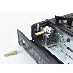 两种气体源液化石油气/丁烷单燃烧器便携式野营炉炉灶 - Product Image 1