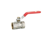 Hot Koop 1 Inch Messing Kogelkraan PN25 Afsluitbare Klep Gestempeld Stalen Handgreep Met Vinyl Grip