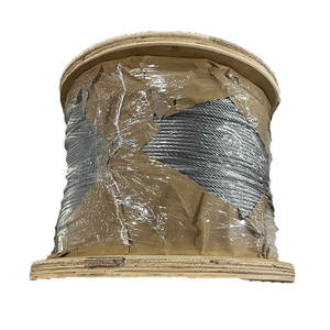 Fune in Acciaio Zincato Elettricamente/Non Zincato 6X19+fc 1/2' con Grasso - Product Image 2