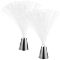 Lampe à fibres optiques LED multicolores moderne alimentée par batterie pour centre de table de mariage ou de fête avec LED de 3x5mm