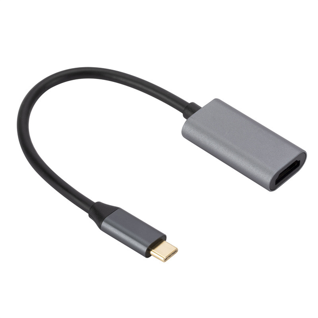 Justlink USB-C to HDMI Adapte 4K 60HZ Type c to HDMI Adapter Male to Female Cable for Macbook HDTV Projector USB C HDMI