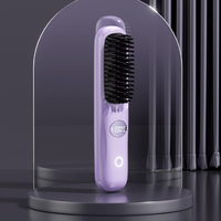 Lisseur de cheveux portable anti-brûlure : simplifie les étapes quotidiennes de soin des cheveux et maintient une texture douce et soyeuse