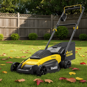 Cortadora de Césped Eléctrica Stanley Fatmax 2x/20, Cortadora de Césped Recargable con Batería, Herramienta de Jardín para Exteriores - Product Image 3