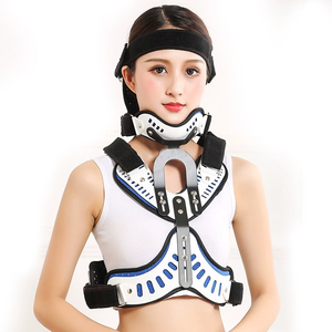 Peralatan fisioterapi medis penyangga Orthosis tulang belakang Orthosis serviks ortopedi penjepit Orthosis Orthosis toraks serviks dapat disesuaikan - Product Image 1