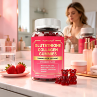 Sans sucre ajouté, sans gélatine, couleur naturelle, sans arômes artificiels, gommes au collagène et au glutathion