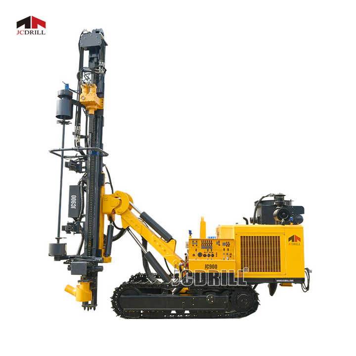 Hydraulic Rock Drill DTH Drilling Rig for Quarry Blasting and Mining ...