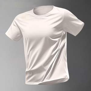 T-shirt de sport à manches courtes en polyester léger à séchage rapide, personnalisable avec logo, idéal pour la course, la gym et le marathon - Product Image 2