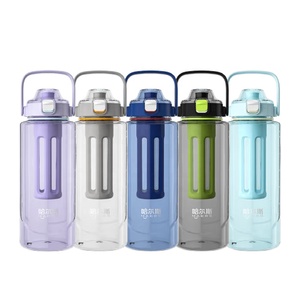 Eastman Tritan Large Capacity Portable Transparent Plastic Sports <strong>Bottle</strong> <strong>Water</strong> <strong>Bottles</strong> with Handle and <strong>Filter</strong> - Product Image 3