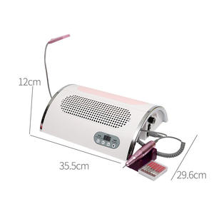 Lámpara LED multifuncional 5 en 1, aspiradora, secador de uñas, funciones de fototerapia, cojín de mano incorporado, Lima de pulido de uñas - Product Image 4