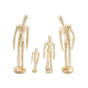 Mannequin articulé, mannequin en bois pour artistes, mannequin personnalisé, figurine d'art, modèle de dessin avec corps flexible - Product Image 1