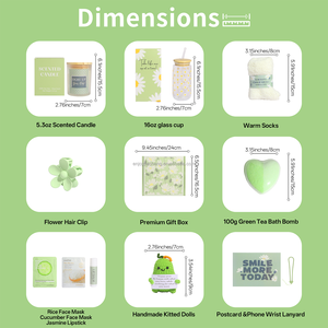11 pezzi unici regali di buon compleanno per le donne migliori idee di ispirazione per le <span class=keywords><strong>cesti</strong></span> regalo con coppa di vetro candela - Product Image 2