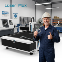 Mesin Pemotong Laser Meja Tunggal Metal Service Center 3050x1530mm untuk Pemrosesan dan Distribusi Plat Baja