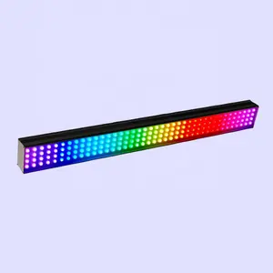3-Year Warranty FORYOU Disco Stage KTV Pixel Effect ArtNet Kling-Net DMX Panel 160pcs RGB 3IN1 Water Run Bar LED DJ Light