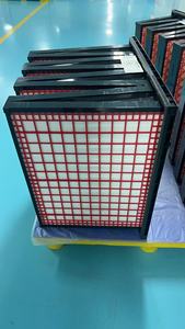 Filtro de banco V compacto de eficiencia media F9 E10 E12 del fabricante para filtración de entrada de gas en plantas de energía - Product Image 5