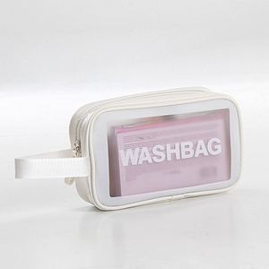 Fashion Custom Wash Toilet <b>Bag</b> Colorful <b>clear</b> Makeup <b>Bag</b> Simple Waterproof Travel Transparent Cosmetic <b>Bag</b> - Product Image 4