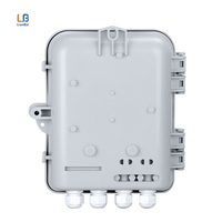 Prix usine Ftth Ip65 8 Ports Boîte de distribution à fibres optiques Avec 1 minute 8 boîte de séparation de faisceau de type insert