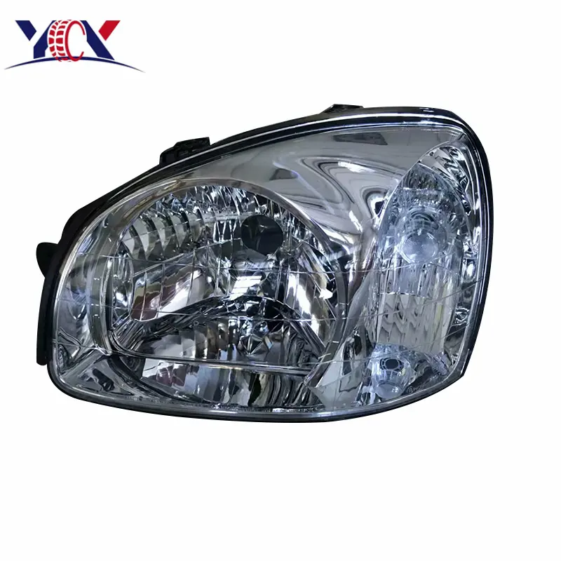 Lampu Depan Mobil untuk Hyundai SANTA FE 2003 Lampu Depan Suku Cadang Bodi Mobil R 92102-26010 L 92101-26010