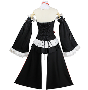 Costume d'Halloween Krul Tepes <span class=keywords><strong>Anime</strong></span> Cosplay Costume Uniformes Séraphin de la Fin Cosplay Polyester Jupe Fille En Gros - Product Image 6