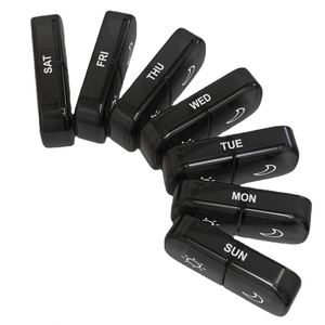 กล่องใส่ยา AM PM พร้อมช่องใส่ยา 7 ช่องสำหรับใส่กล่องเก็บวิตามิน - Product Image 4