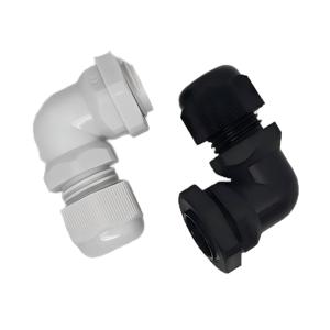 Prensaestopas de nailon PG48 a prueba de curvas NPT1/2 M21, accesorio de cableado de plástico negro de muestra - Product Image 1
