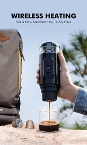 Machine à expresso portable à chauffage manuel pour voiture et utilisation en extérieur, compatible Nespresso, cafetière de voyage - Product Image 2