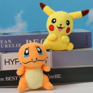 Llavero de <span class=keywords><strong>Pokemon</strong></span> de 4 pulgadas, decoración de mochila, bonito juguete de peluche de algodón para regalo de niños - Product Image 3