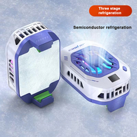 Ventilateur de refroidissement portable pour téléphone de jeu F25, radiateur mobile avec lumière RGB, clip arrière, manette sans fil, mini-contrôleur, accessoires de refroidissement