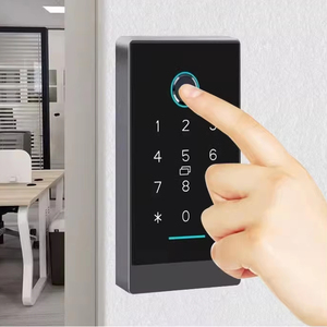 Không dây Bluetooth ttlock không thấm nước sinh trắc học vân tay cửa kiểm soát truy cập Bàn phím 13.56MHz M1 IC Đầu đọc thẻ NFC kiểm soát - Product Image 2