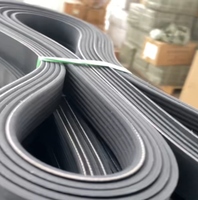 Machine de fabrication de courroies trapézoïdales à nervures en V de qualité supérieure et efficace pour la production de courroies de voiture et de courroies de ventilateur