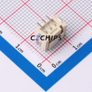 ZX-PH2.0-LT3P Wire-to-Board Pin Header SMD,P=2mm Connector 1x3P 2mm Vertical Mount PH - Product Image 2