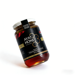 Miel de Bosque Ayat Orgánica Cruda, Sin Calentar, Sin Filtrar, con Polen y Enzimas Naturales para un Estilo de Vida Saludable - Product Image 5