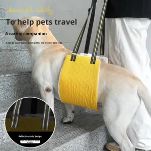 Imbracatura Pettorale Ausiliaria Regolabile Riflettente per <span class=keywords><strong>Cani</strong></span> Disabili, Ideale per il Recupero Post-Operatorio e il Viaggio - Product Image 1