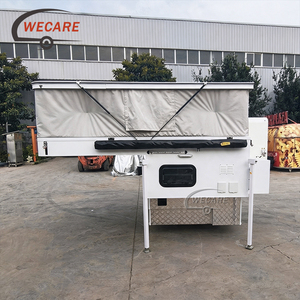 WECARE <span class=keywords><strong>Camper</strong></span> Desplegable de Lona Rígida <span class=keywords><strong>para</strong></span> Camioneta, Ligero, <span class=keywords><strong>para</strong></span> 4 Estaciones, Deslizable, <span class=keywords><strong>para</strong></span> Viajes por Tierra - Product Image 2